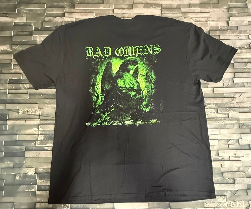 BAD OMENS GREEN ANGEL BAND TEE w/BACK HIT - 2XL